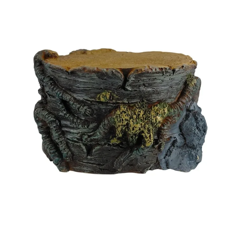 Lemax 74638 Spooky Hollow Tree Trunk Platform Display 2007 Retired Original Box